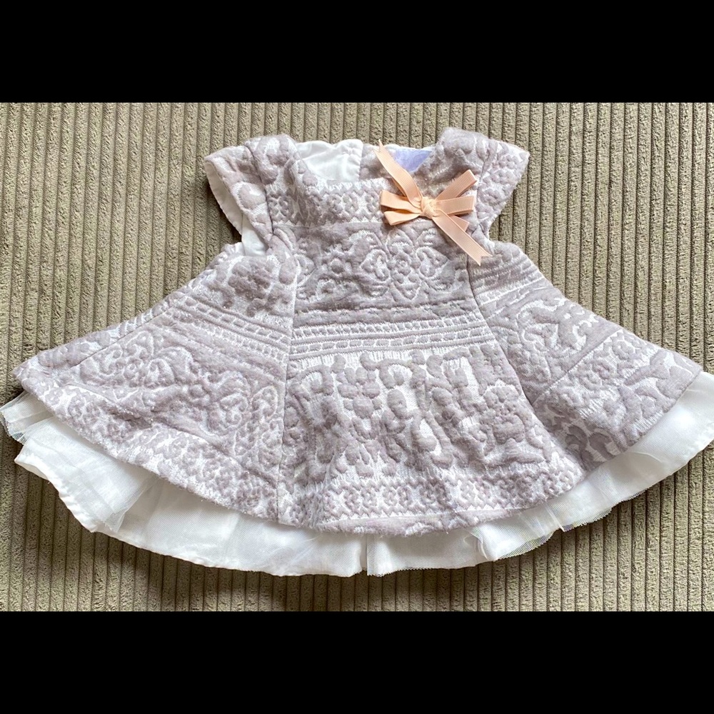 EUC Baby Girl Fancy Party Dress
